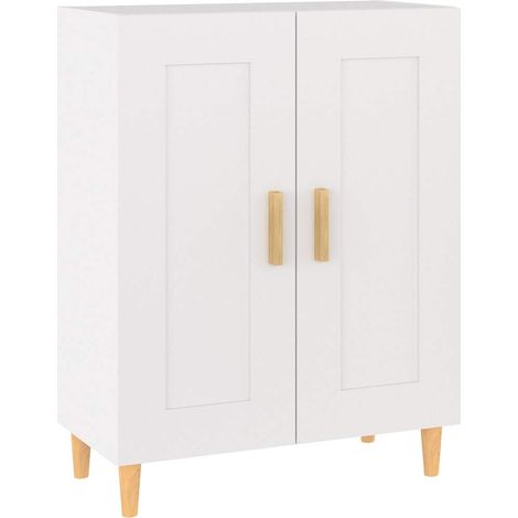 Sideboard/Anrichte/Buffet Weiß 69,5x34x90 cm Holzwerkstoff LXWW799062 (1/5)