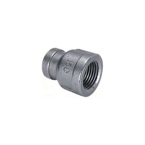 Manicotto ridotto FF 3/4" x 1/2" 316 ISO4144 140304102L - - RACCORDERIE METALLICHE - - (1/2)