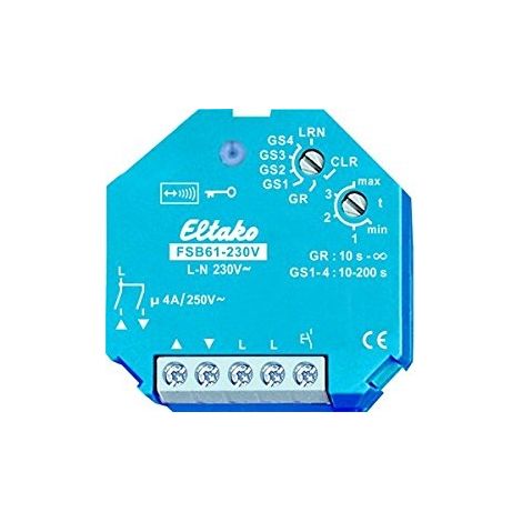Eltako FSB61-230V actuador inalámbrico compacto 230V