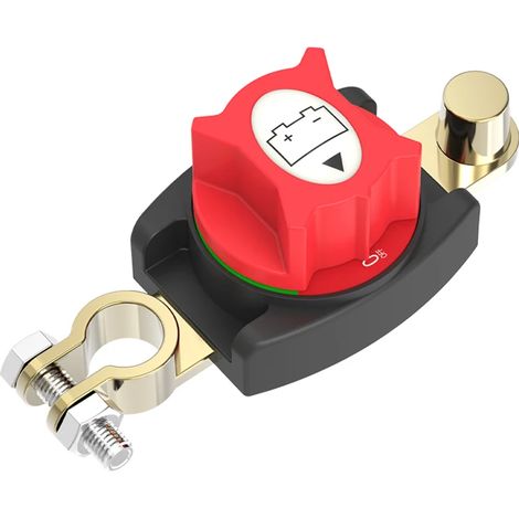 CG 275A Verbesserter Batterieschutzschalter, 12-48V Schutzschalter, Schalter mit oberem Anschluss, für Autos, Wohnmobile, LKWs, Boote und Yachten (1/5)