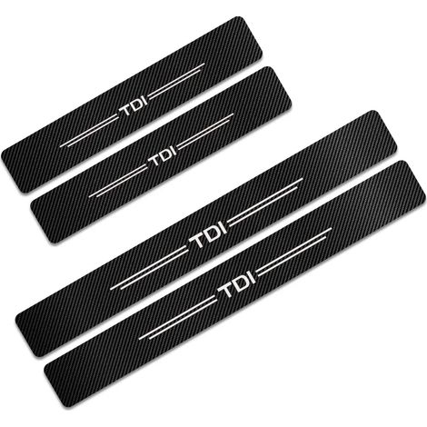 (Pour TDI) 4 autocollants de seuil de porte pour VW Volkswagen TSI TDI 4Motion Tiguan Passat B5 B6 Polo Golf 7 6 4 5 3 Beetle Touareg Accessoires (1/3)