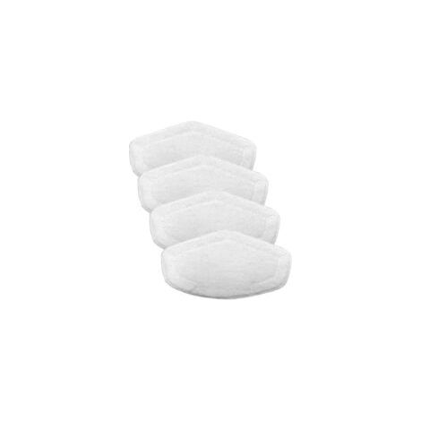 Ersatzköpfe für Polti Vaporetto Vaporforce Wischmopps, kompatibel mit Smart 35Mop, Smart 40Mop, Smart 100, SV400Hygiene, SV420Frescovapor, SV440Double und anderen Modellen. (4 Stück - Crezuo) (1/4)