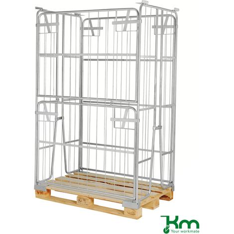Container porta pallet L x P x H 1200 x 800 x 1800 mm - Kongamek (1/5)