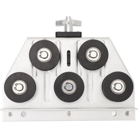Redresseur de tuyau de conduite de carburant de frein réglable en alliage d'aluminium pour tuyaux en acier inoxydable et cuivre de 3/16 pouces à 1/2 pouces de diamètre (1/4)