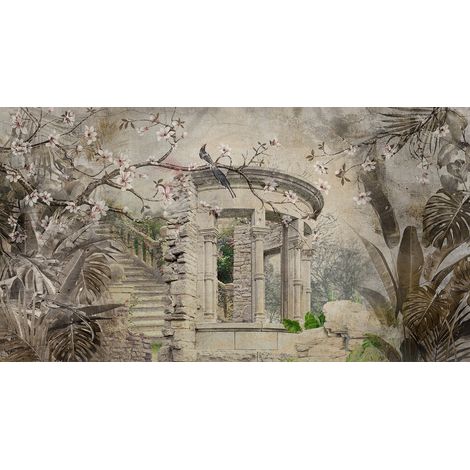 Papier peint panoramique - Jardin - 130 cm x 71 cm (1/2)