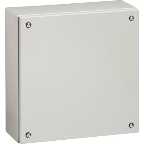 Boîtier industriel Atlantic métal carré IP66 IK10 150x150x80mm RAL7035 LEGRAND 035600