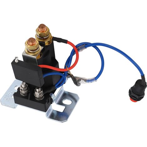 Relais double batterie 500A normalement ouvert étanche, haute conductivité, isolateur 12V pour protection véhicule. (1/5)