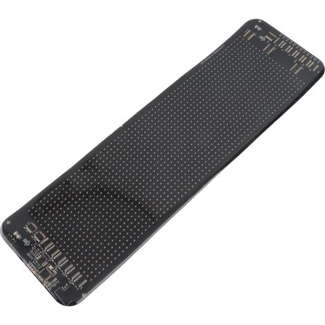 Panneau lumineux LED 64x20 à matrice de points, programmable, contrôlable via application mobile, texte personnalisable (1/5)