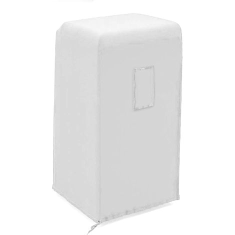 Housse anti poussière pour climatiseur portable sac de protection 38 × 46 × 76 cm couleur blanche (1/5)