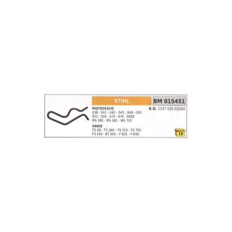 Molla saltarello avviamento compatibile STIHL motosega 038 - 041 - 042 - 045