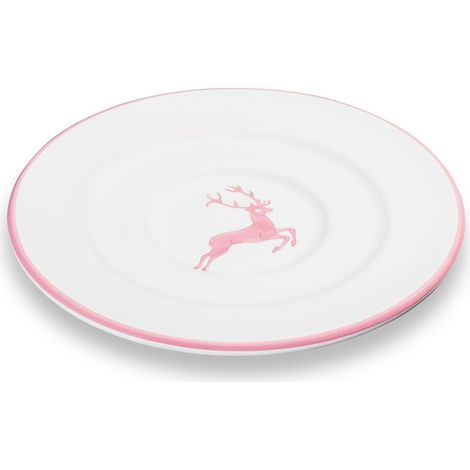 Gmundner Cerámica Ciervo Rosa Plato Café Gourmet (Ø 16cm) (1/2)