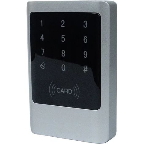 Zutrittskontrollsystem, RFID-Kartenleser und PIN-Lesegerät, Wiegand 26, 125 kHz, Touch-Tastatur, wasserdicht SecureEntry-AC400
