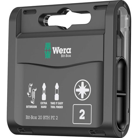 Wera, Bit-Box 20 BTH PZ 2, 20 pezzi (1/5)