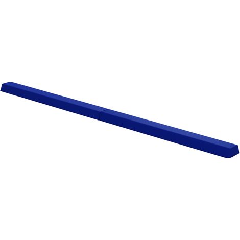 Poutre d’équilibre pliable 236 cm bleue, tapis de gymnastique antidérapant en EVA, 80 kg (1/5)