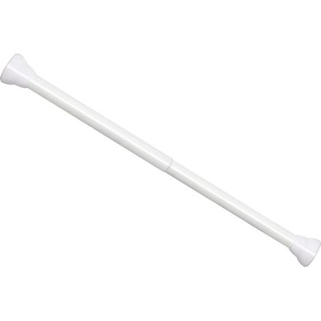 Tringle à rideau à ressort antidérapante de 12 à 18 pouces, extensible sans perçage, poteau de suspension pour placard de bain, pour fenêtres ou douche, salle de bain. (1/5)