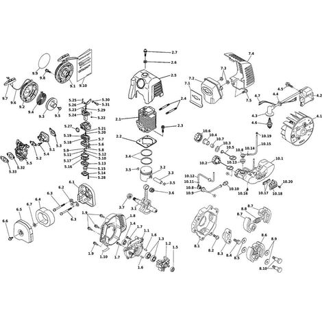 Kit de segmentos estándar MITSUBISHI, diámetro 30 mm 003540