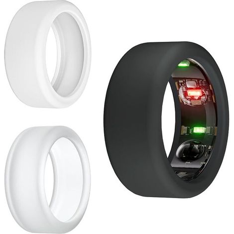 Protezioni per anelli Ring Gen3, realizzate in silicone flessibile, coperture per anelli da allenamento, set da 3, taglia M.