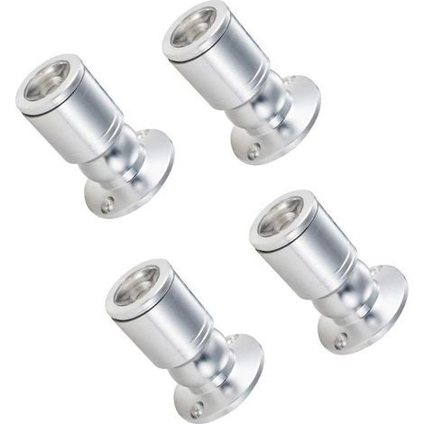 Mini Spots à Encastrer pour Vitrine - LED, projecteurs miniatures, surface de plafond, 1W (1/5)