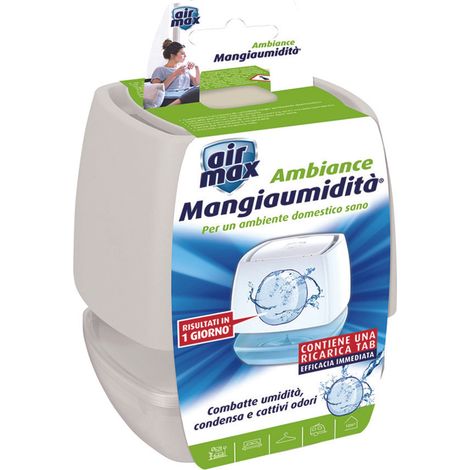 Contenitore airmax ambiance mini kit tab bianco - contenitore e 1 ricarica 100 gr. inclusa