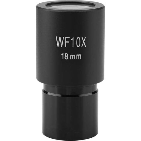 10X Microscope Oculaire Accessoires pour Microscope Optique Oculaire Microscope Biologique Adaptateur Objectif pour Microscopes Diamètre 23.2mm (1/5)