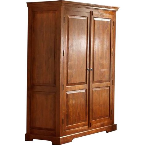 Kleiderschrank Akazie 140x65x200 honig  lackiert OXFORD 0437