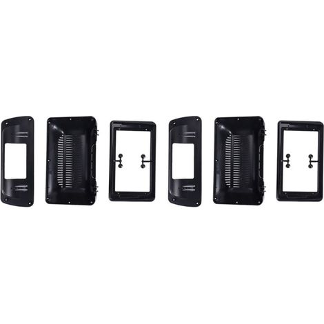 Ensemble de 2 écrans de navigation Android de 9 pouces, grand écran, cadre, tableau de bord, conversion DVD universelle pour camion (1/4)