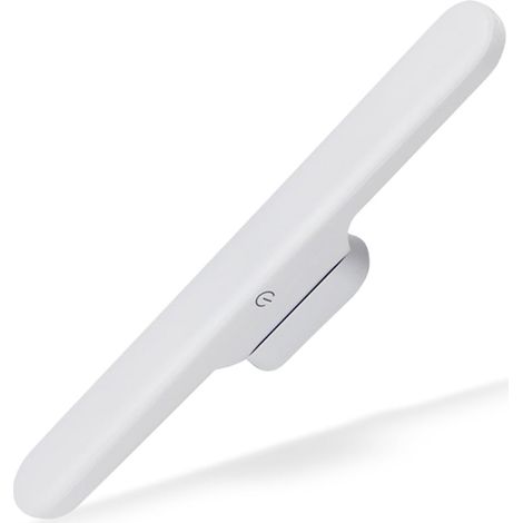 Lampe LED Murale Rechargeable Par USB - Éclairage Réglable 3 Modes - Pour Bureau Étagère Armoire Lit - 35x48x300 mm - 3 W - 28 LED - 1200 mAh - 1 Pièce (1/5)