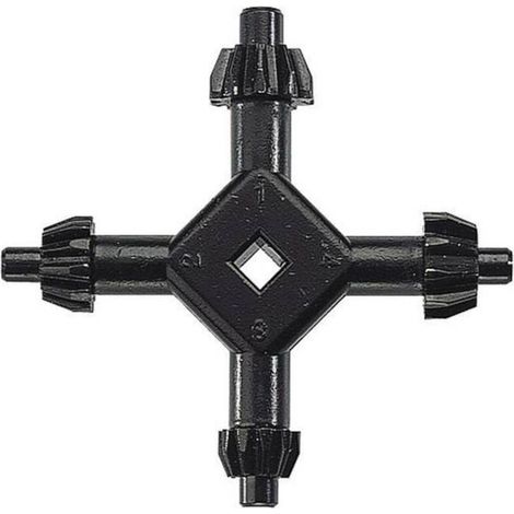 Wolfcraft – Clé mandrin porteur à clé cylindrique 7 mm – Compatible avec mandrins 4-5.5-6-7 mm – Conception ergonomique pour usage professionnel (1/5)