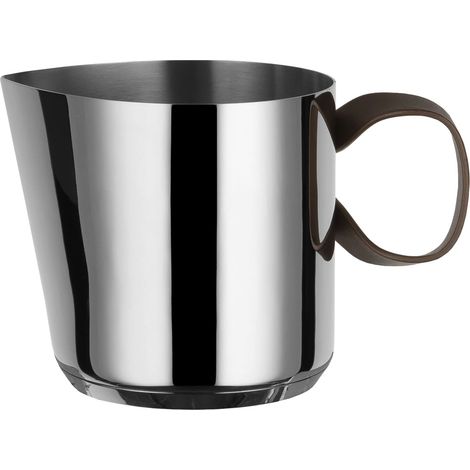 Alessi Edo calentador de leche plateado capacidad 1,3 litros