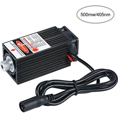 Module laser 500mw / 405nm 500mw / 2500mw / 5500mw focalisable pour gravure CNC / gravure au laser