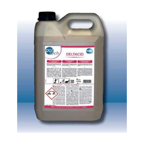 Deltacid Nettoyant désincrustant trés Puissant Bidon de 5L - Pollet Sa