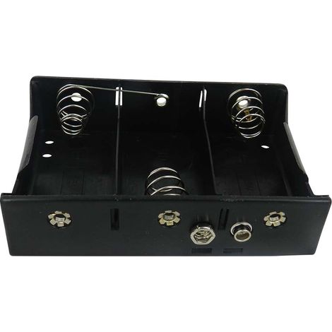 Porte-pile 3 x RS PRO D, raccordement Montage rapide ( Prix pour 1 ) (1/2)