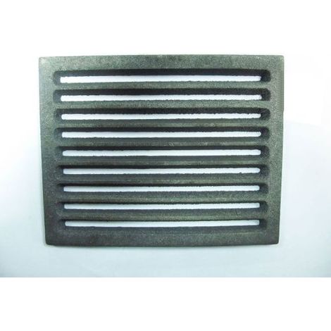 GRIGLIA IN GHISA PER CAMINO STUFA CM 19X23,5 CENERE (22038)