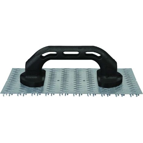 Rasatore a denti di lupo per intonaco - 25,3x15,5 cm - 4 pz