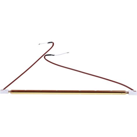 Lampe à infrarouge RS PRO 2000 W, SK15 230 V x 20mm 350 mm Or ( Prix pour 1 ) (1/4)