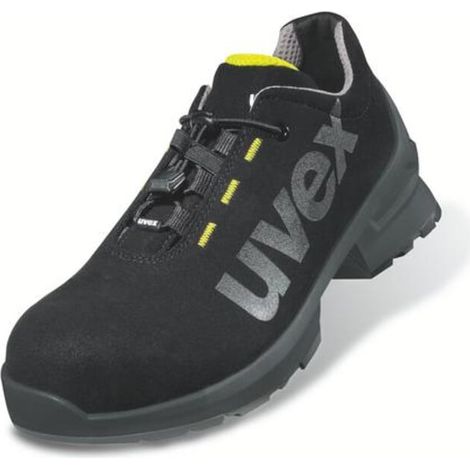 uvex Halbschuhe 1 S2 65629 schwarz gelb Weite 12 Gr. 40