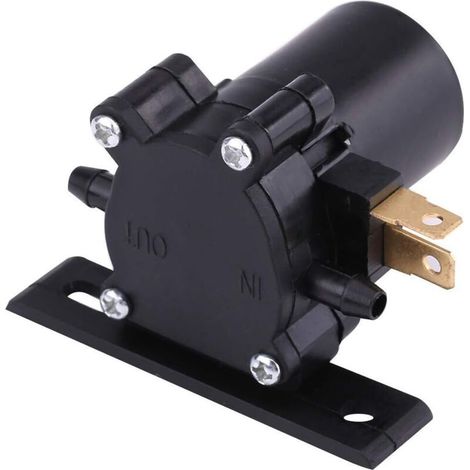 Pompe de Lave-glace Universelle,12V Moteur de Pompe Universelle de Lave-glace Pare-Brise Pompe d'eau de Nettoyage pour Voiture, Bus et Camion (1/5)