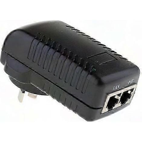 Injecteur POE 15V 1A 2-3 Ports Alimentation Ethernet Adaptateur Murale pour Caméra IP (1/5)