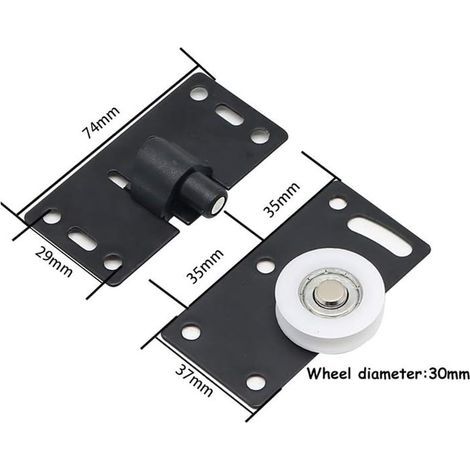 sets of rollers for sliding doors and furniture rollers, suitable for windows. (1/5)