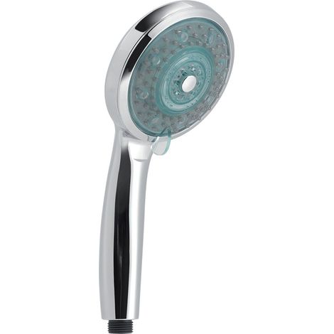 Doccetta Light a 3 getti con LED 7 colori cromato