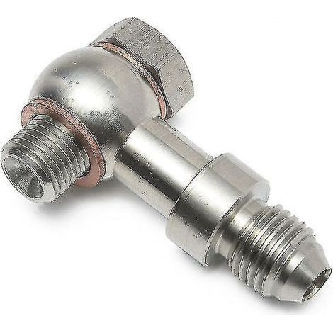CREA Sport Banjo-Schraubensatz – M10x1,0 auf 4AN Turbo, Ölzufuhrdrossel (1/5)