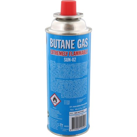Cartouche Gaz Butane Dunlop Recharge Universelle Pour Réchaud Portable - Générique (1/2)