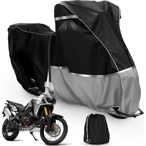 Motorrad Abdeckplane Wasserdicht 420D Oxford für Honda CRF1100L Africa Twin CB500X (1/5)