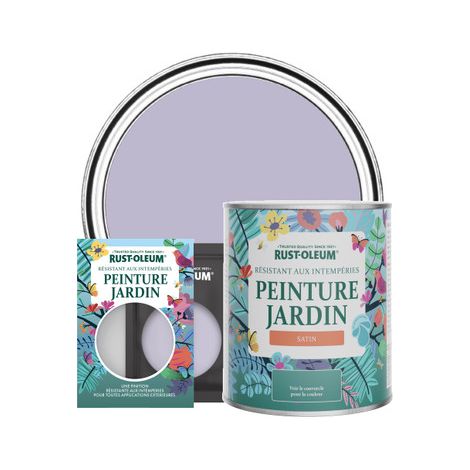 Peinture Jardin, Finition Satinée - Glycine (1/3)