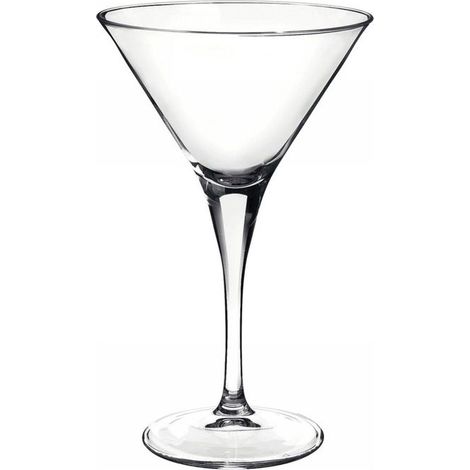 Bormioli Rocco 124490-CN1 Ypsilon Calici da Cocktail Set 2 Pz 24,5 cl in Vetro Lavabili in Lavastoviglie colore Trasparente