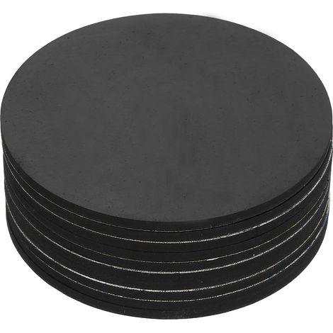 10 Pcs Pattes De Meuble Antidérapantes 3-15/16" 100mm x 3mm (1/5)
