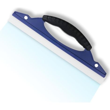 Raclette de pare-brise professionnelle en silicone, traces pour vitres de voiture avec bord flexible et poignée antidérapante pour le nettoyage des vitres, rétroviseurs et autres surfaces automobiles (1/5)