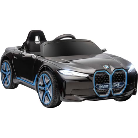 Voiture Enfant Électrique Rechargeable Noire - Télécommande, Lecteur Multimédia & Sécurité 3-5 km/h - Pour Enfants 1-8 Ans 115x67x45cm (1/5)