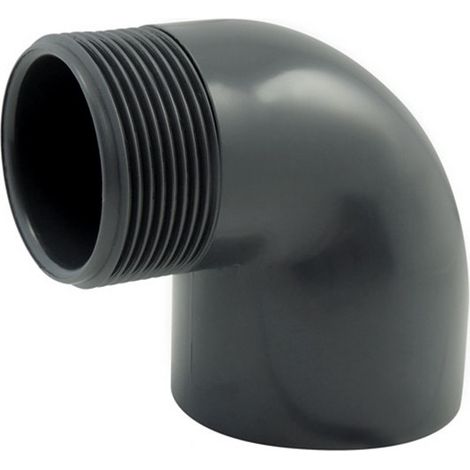 Raccord PVC pression – Coude 90° mixte FM Ø50 – Pression maxi 16 bars – Pour chantiers humides