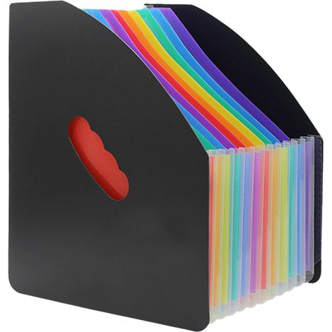 Classeur À Accordion - Classeur De Documents A4 - Organisation Multi-Couches Avec Séparateurs Intérieurs - 1 Pièce (1/5)